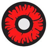 Kazzue 17mm Red Wizard Mini Scleral Lenses